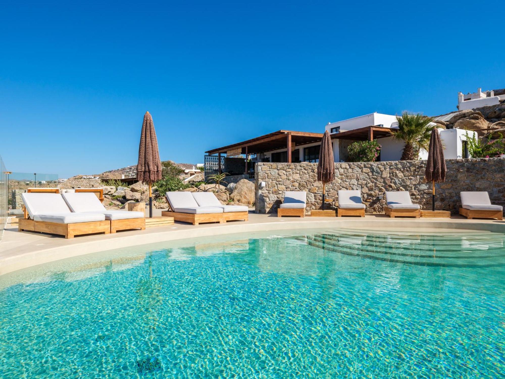 Mykonos Villa Scorpios Mykonos Town Eksteriør bilde